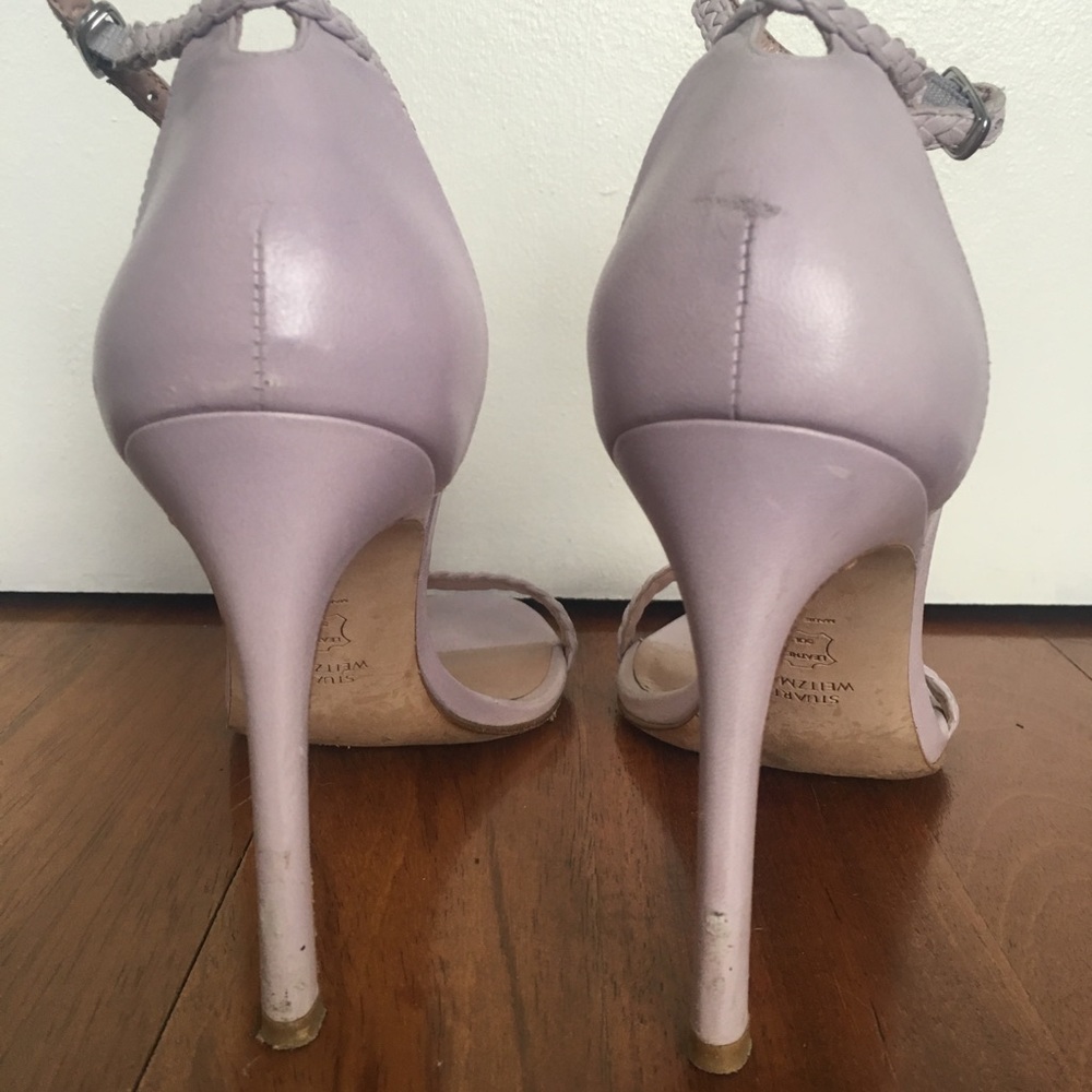 Stuart Weitzman lavender braids sandal - Picture 5 of 8