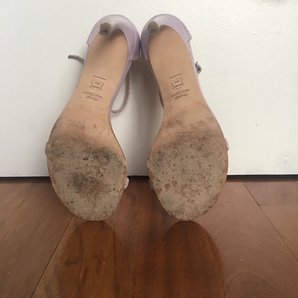 Stuart Weitzman lavender braids sandal - Picture 6 of 8
