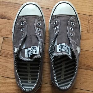 Converse no tie shoes