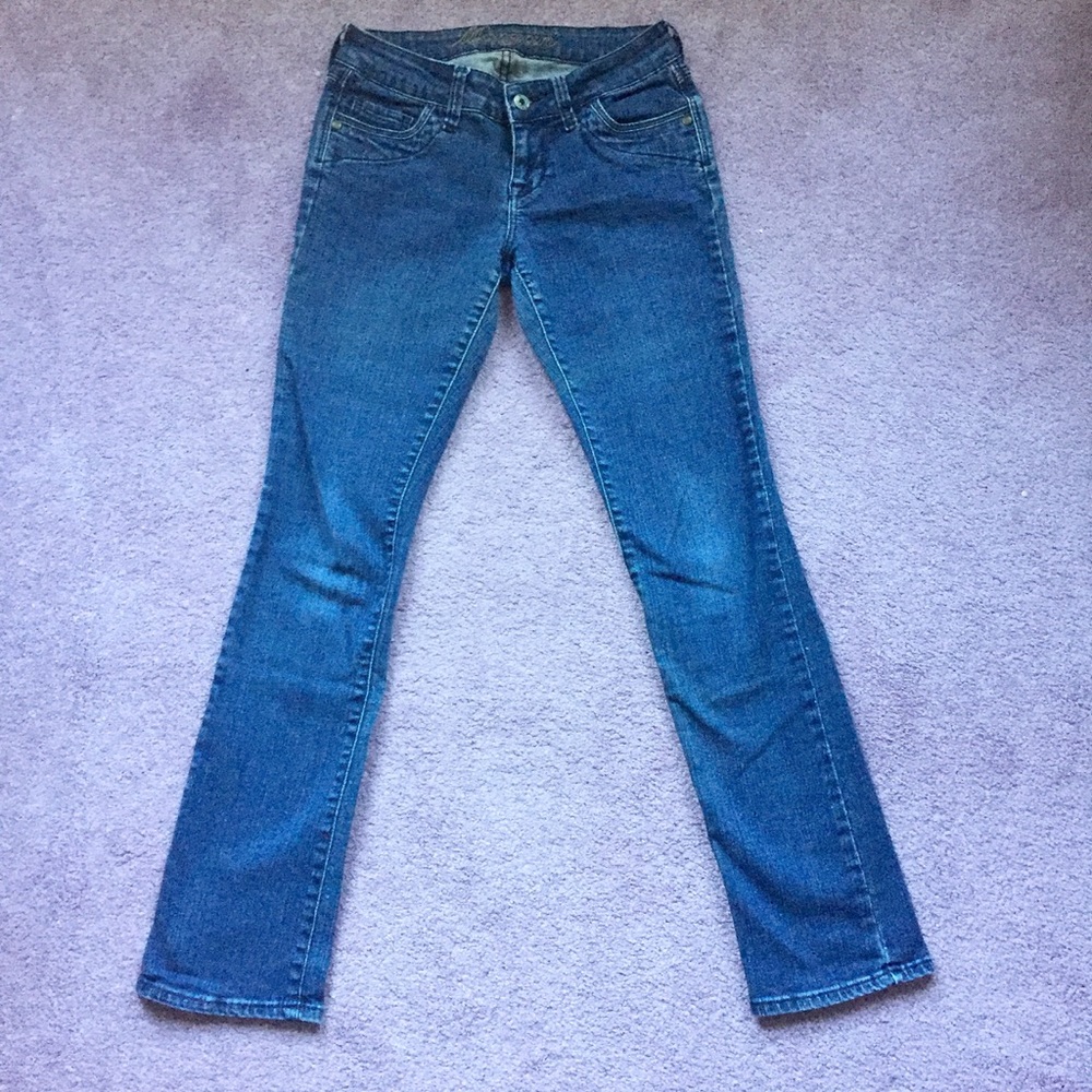 dELiA*s Y2K Morgan straight jean dark wash denim Elena Gilbert Bella Swan school - Picture 6 of 6