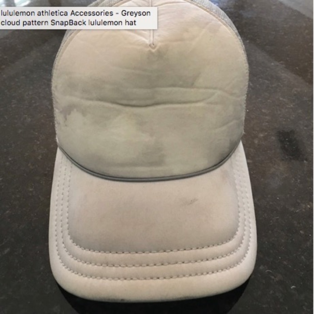 Lululemon hat Greyson cloud Whatsup Trucker