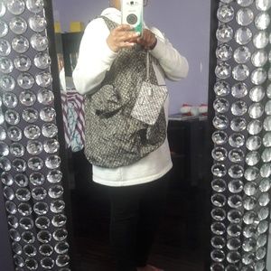Coach Folding tote with wristlet