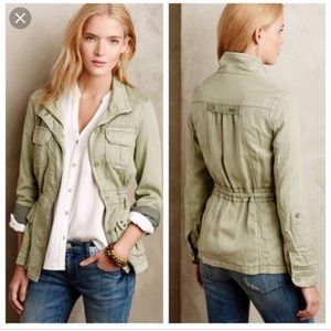 Anthropologie Marrakech Chambray Jacket XXSP