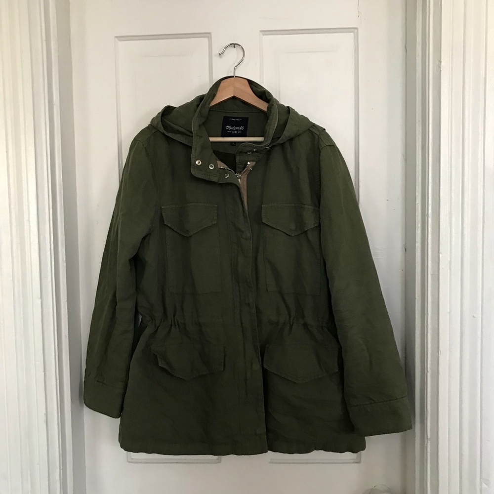 Madewell military anorak jacket