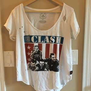 Trunk LTD 'The Clash' Vintage Band Tee