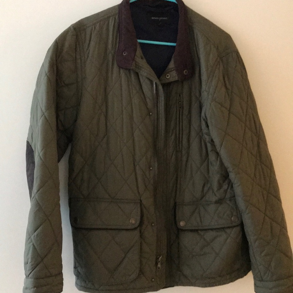 Men’s Banana Republic Jacket size medium in olive