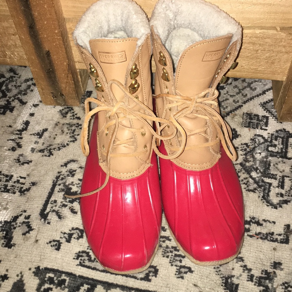 Sperry Top slider lined boots