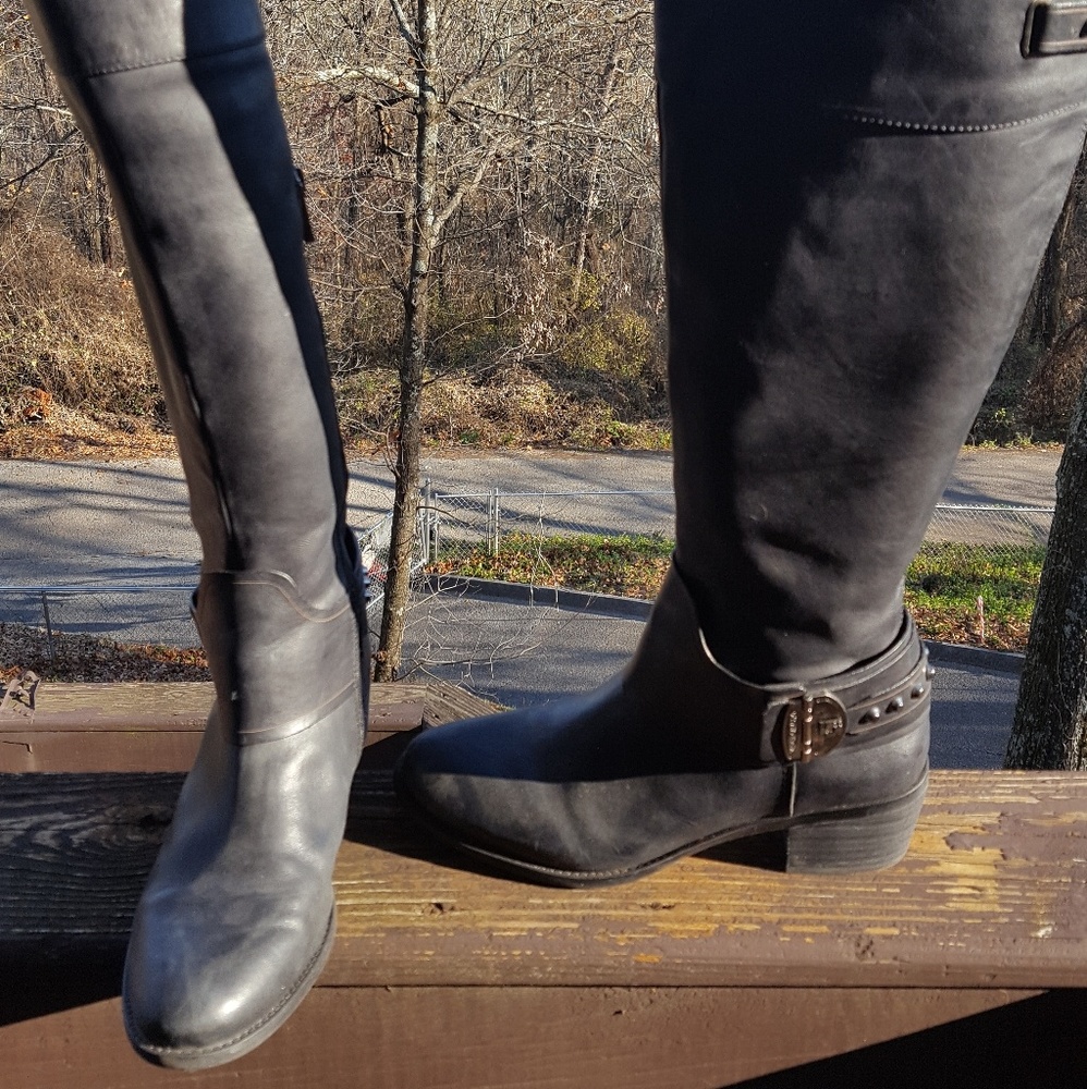 Vince Camuto leather boots