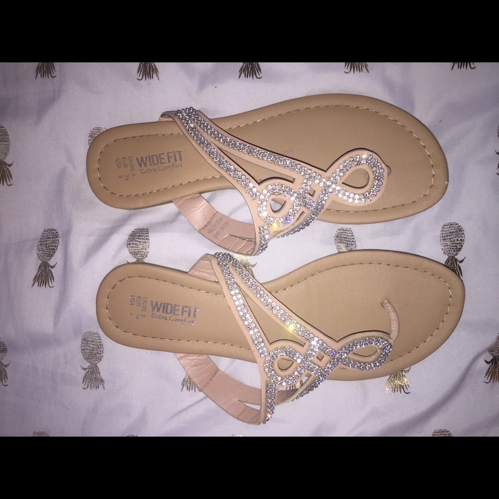 Cute diamond sandals