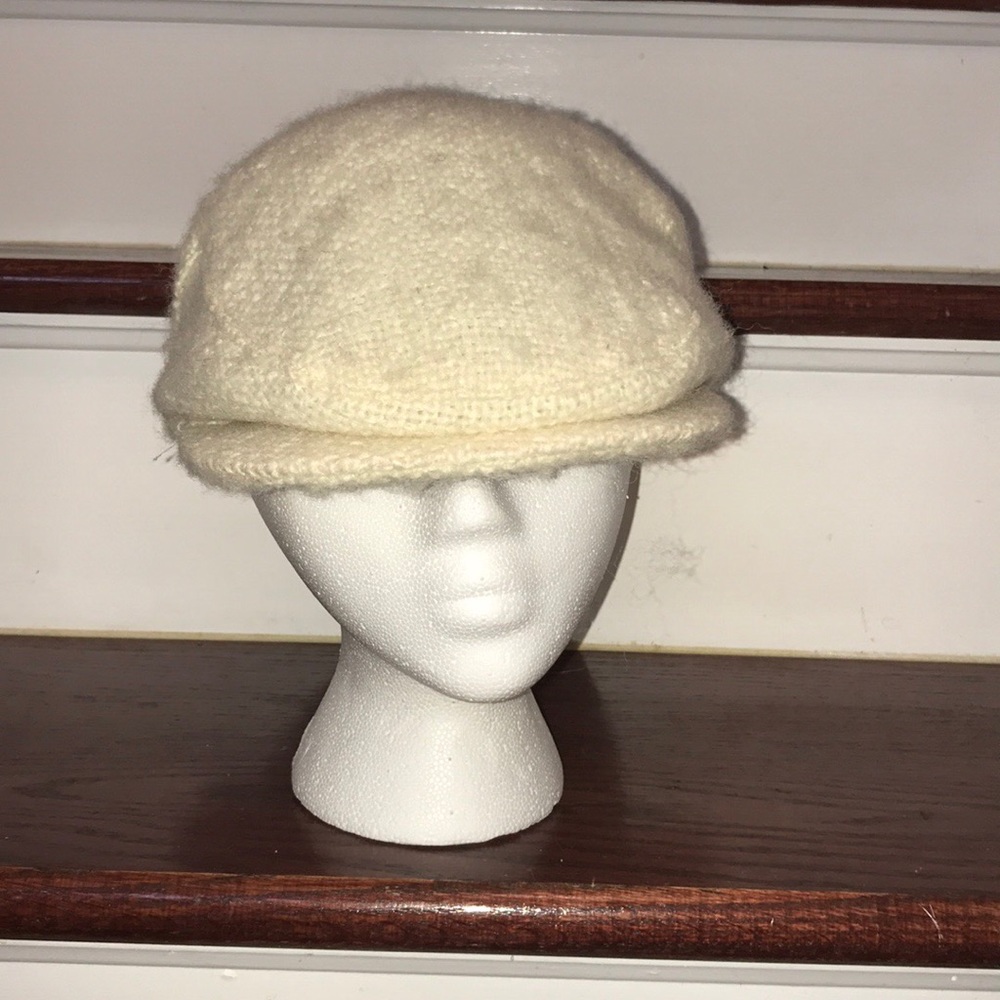 Vintage Avoca Creme colored driving cap size S 😘