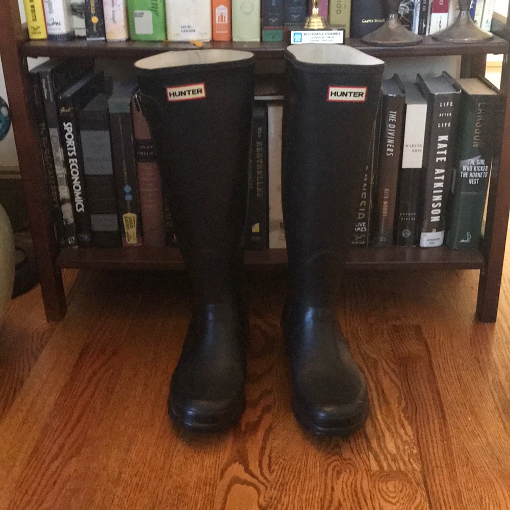Black Hunter Boots