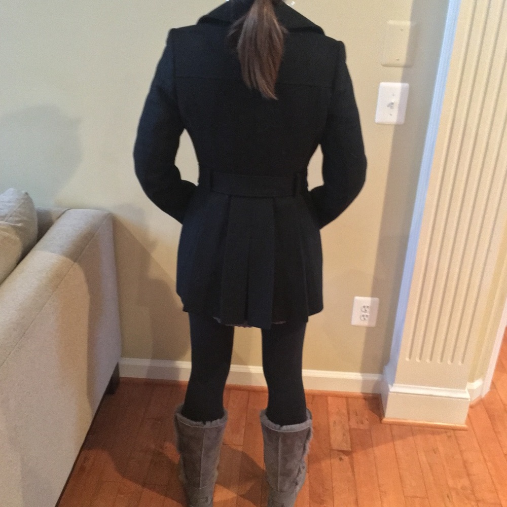 Black Friday sale.....Via Spiga peplum wool coat