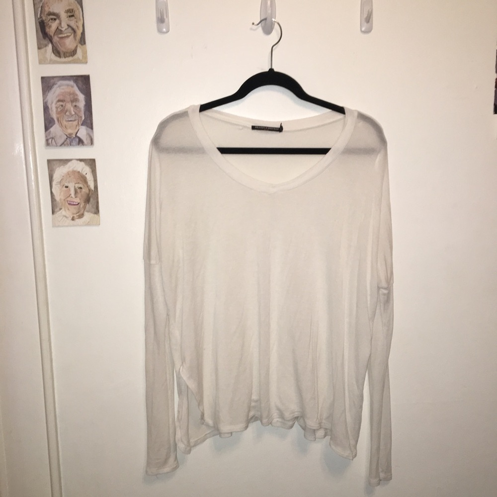 Brandy Melville - Oversized Long Sleeve Shirt