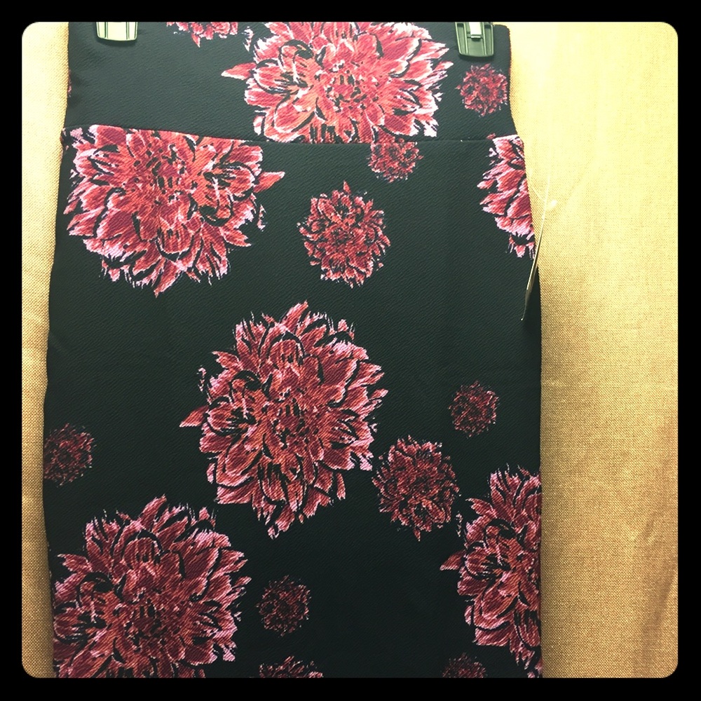 Lularoe Cassie Floral Skirt