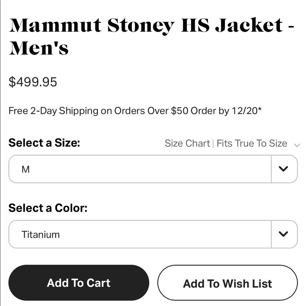Mammut Stoney HS Jacket - Picture 3 of 3