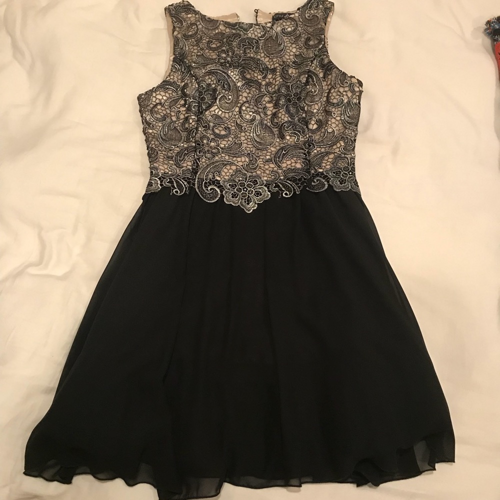 Modcloth Layered Lace Prom/Party Dress