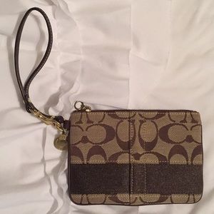 Coach Signature C wristlet