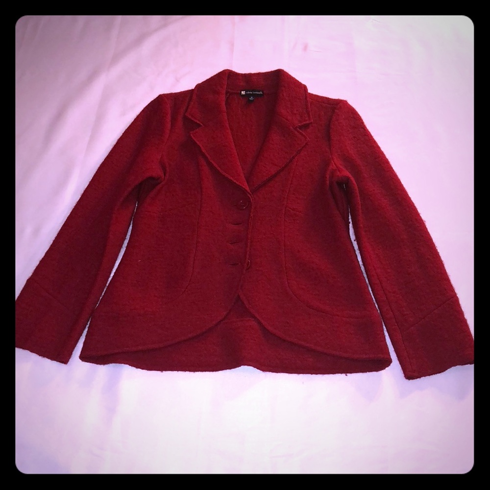 Valerie Bertinelli Red Jacket Sz M