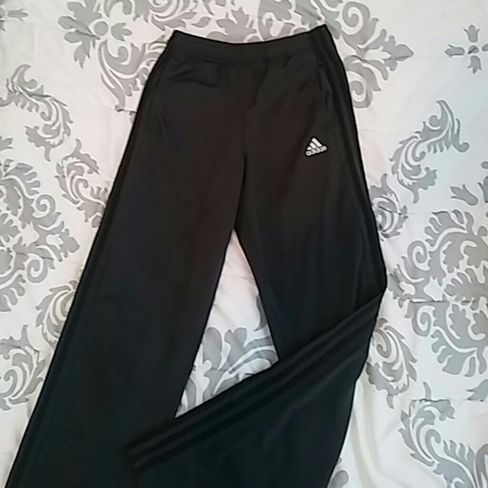 Gray adidas sweatpants