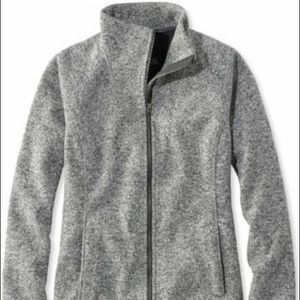 LL Bean Sweater Fleece Jacket