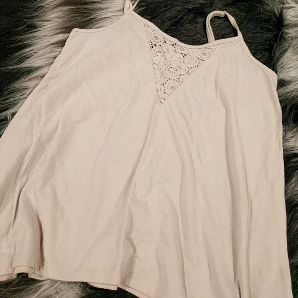 Old Navy Tank Top lace inlay