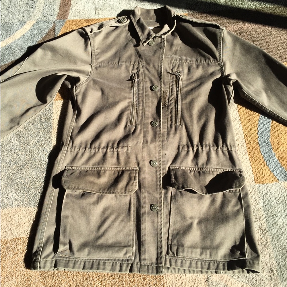 TNA Hunter Green Trenchcoat