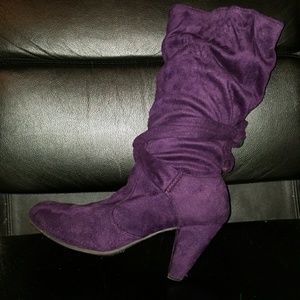 Purple Calf boots
