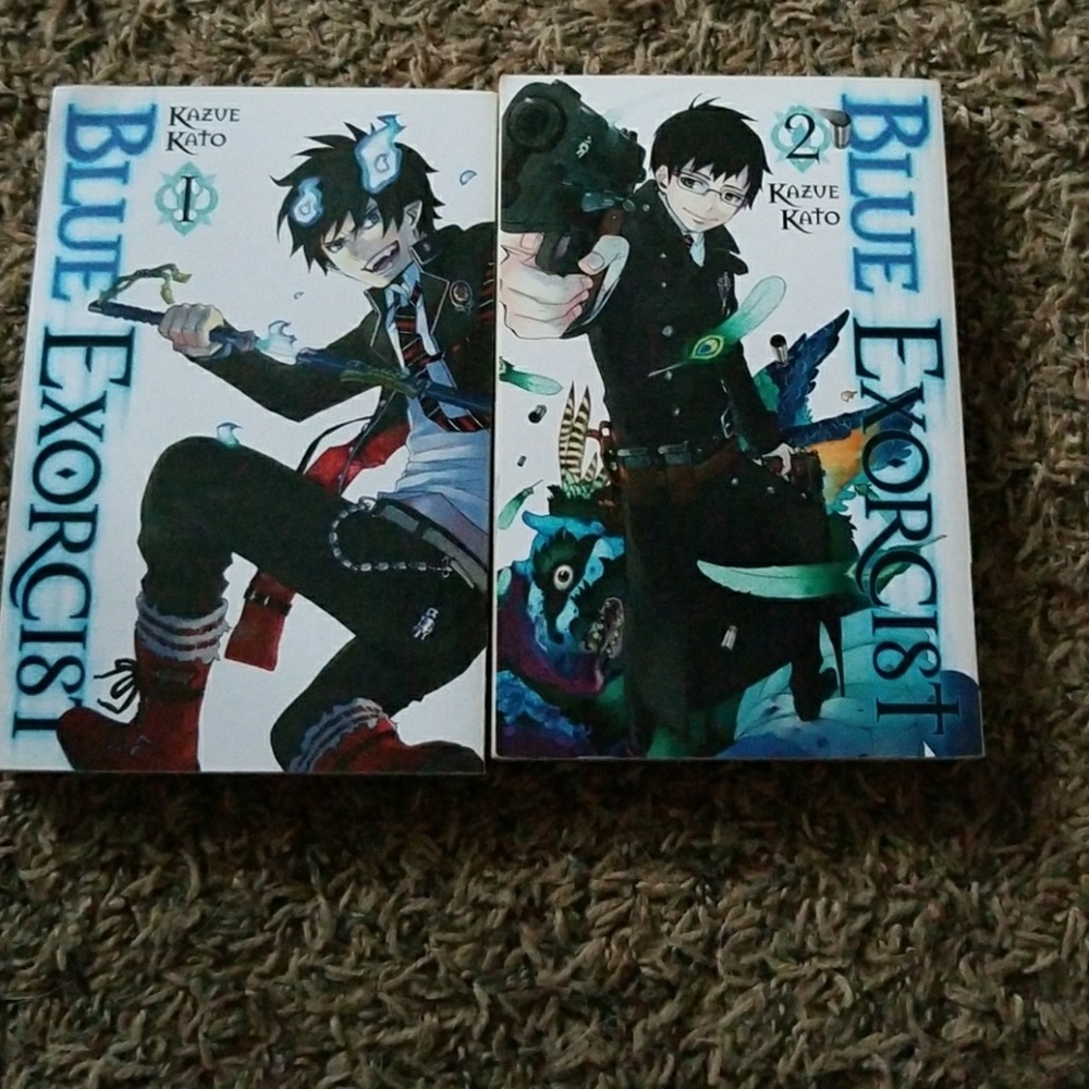 Blue Exorcist volumes 1-2