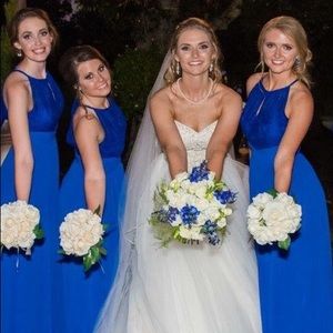 Royal blue size 6 bridesmaid dress