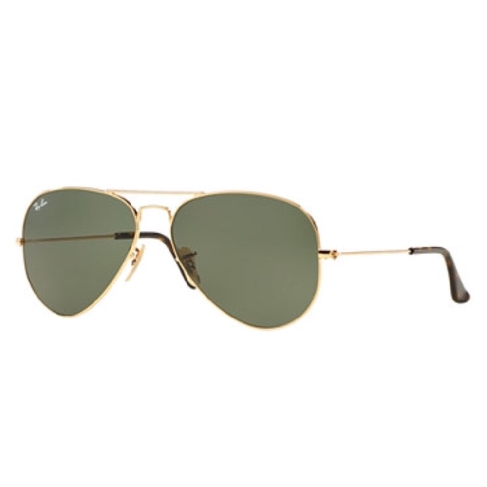 Classic Ray Ban Black Aviators