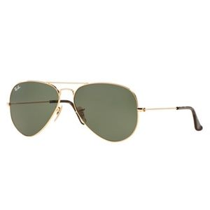 Classic Ray Ban Black Aviators