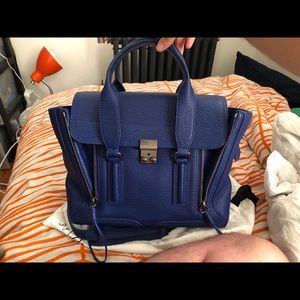 3.1 PHILLIP LIM Pashli Medium Satchel in Cobalt