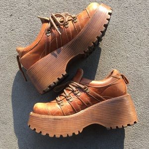 steve madden chunky platform oxfords