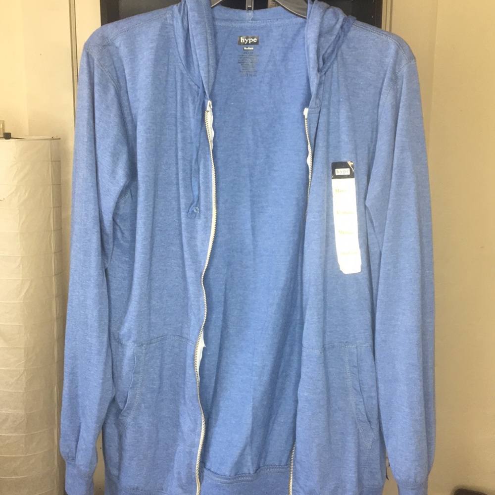 Brand new Light blue lightweight jacket