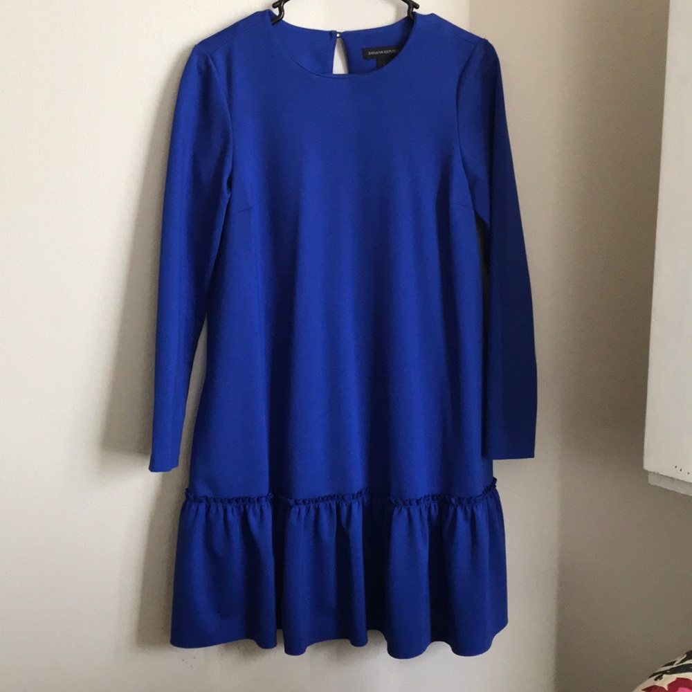 Adorable blue dress! Perfect for the holidays!