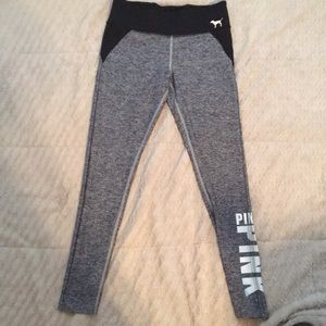 Gray PINK leggings