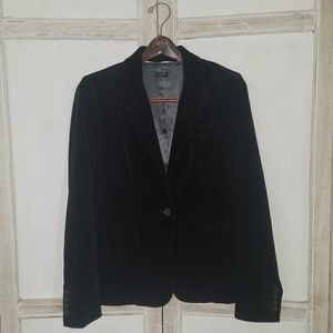 J Crew velvet blazer