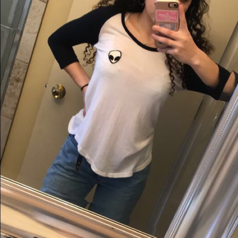Brandy Melville alien shirt