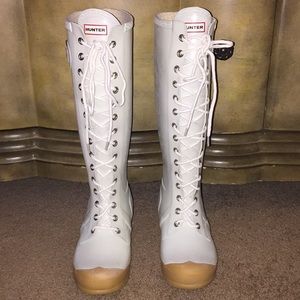 Lace-Up Hunter Boots