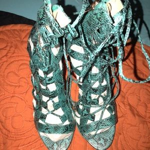Brand New snakeskin Heels