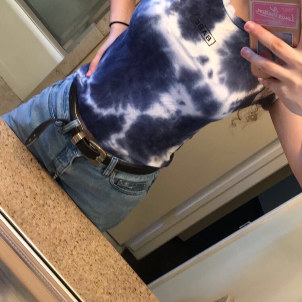“Babe” tie - dye tee shirt from Pacsun