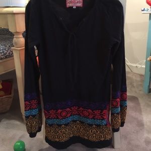 JWLA embroidered tunic