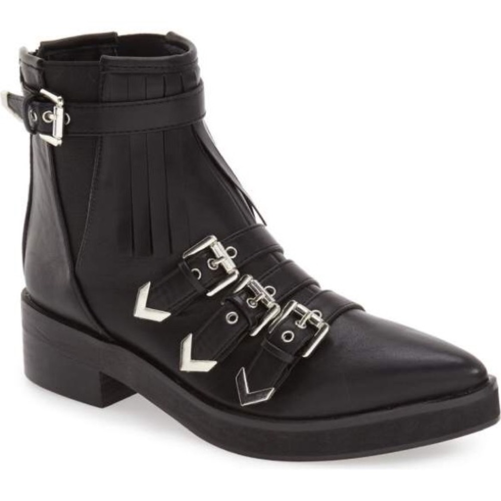 Coconuts by Matisse Turner Kiltie Fringe Moto Boot