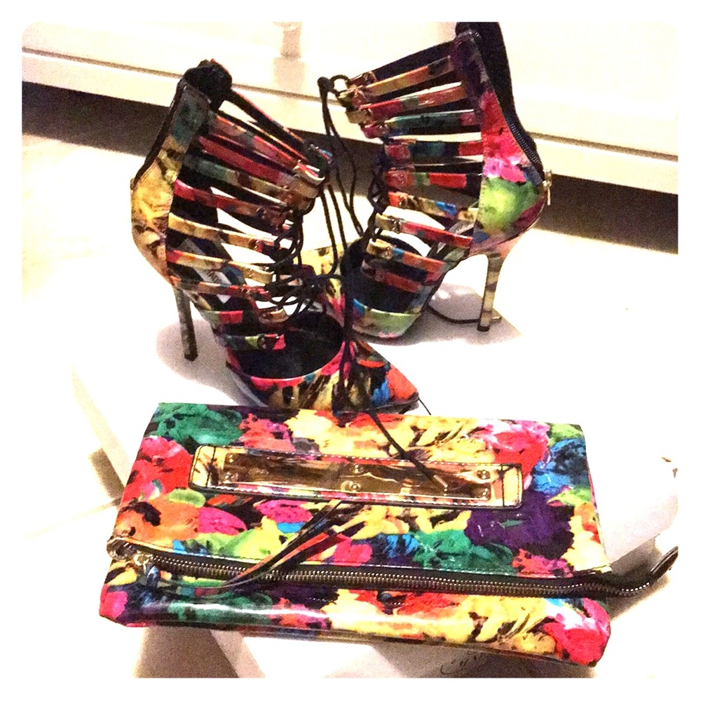 Steve Madden shoes and bag