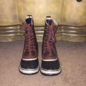 Leather Winter Sorel Boots