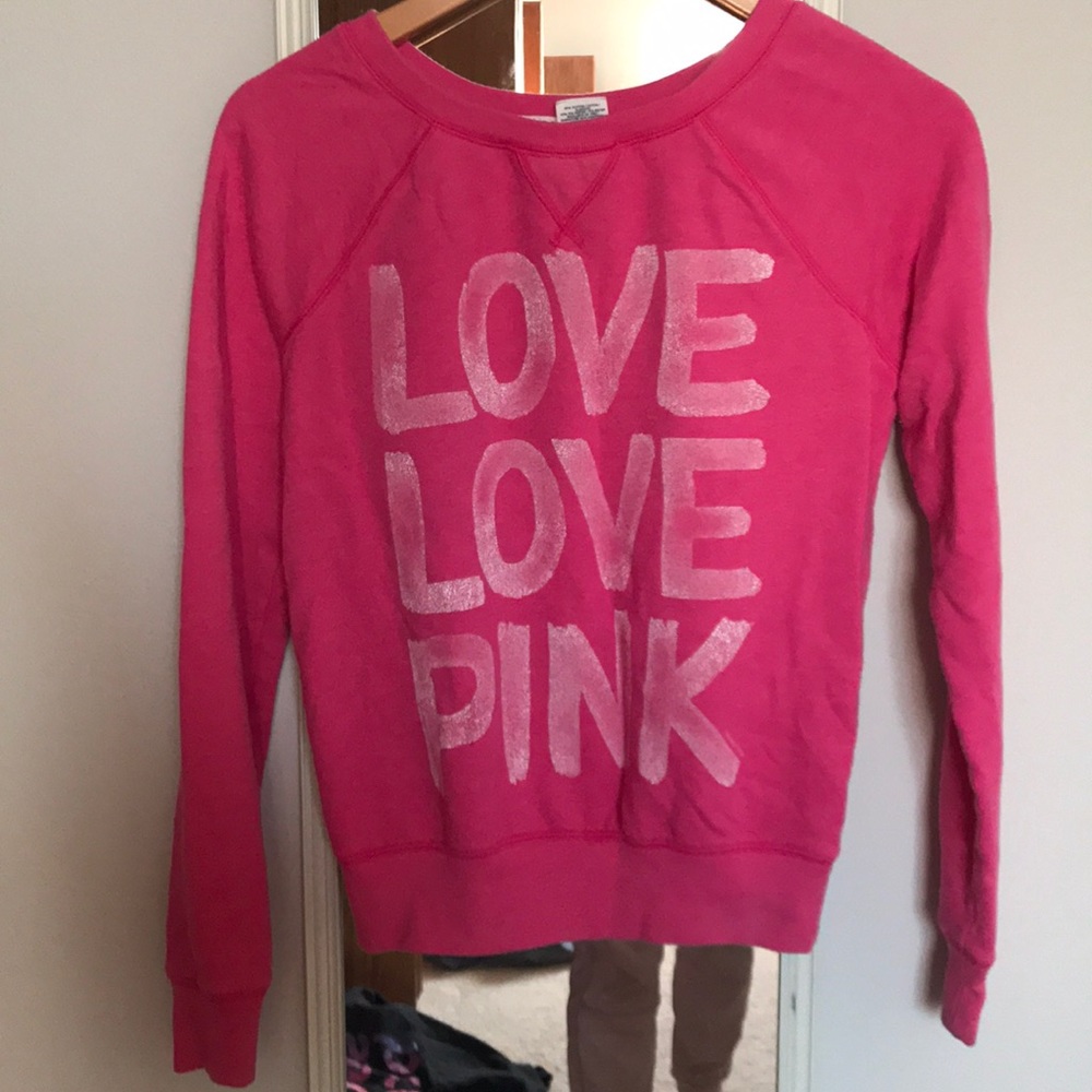 Love Pink crew neck