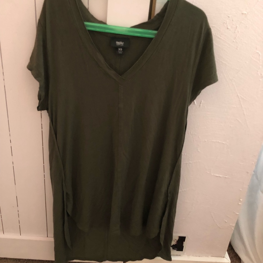 Army green top