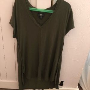 Army green top