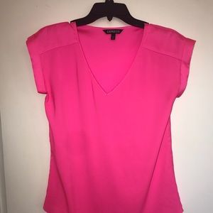 EXPRESS Rolled Sleeve Blouse