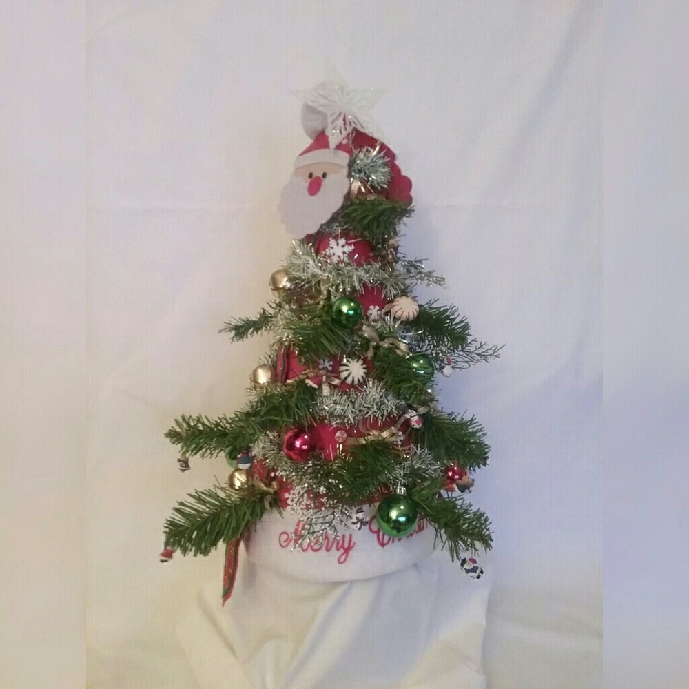 Ugly CHRISTMAS TREE Santa Hat Holiday Party